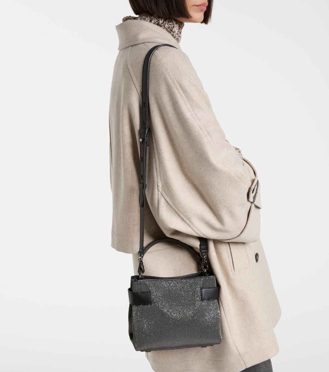 Medium shoulder bag | Brunello Cucinelli