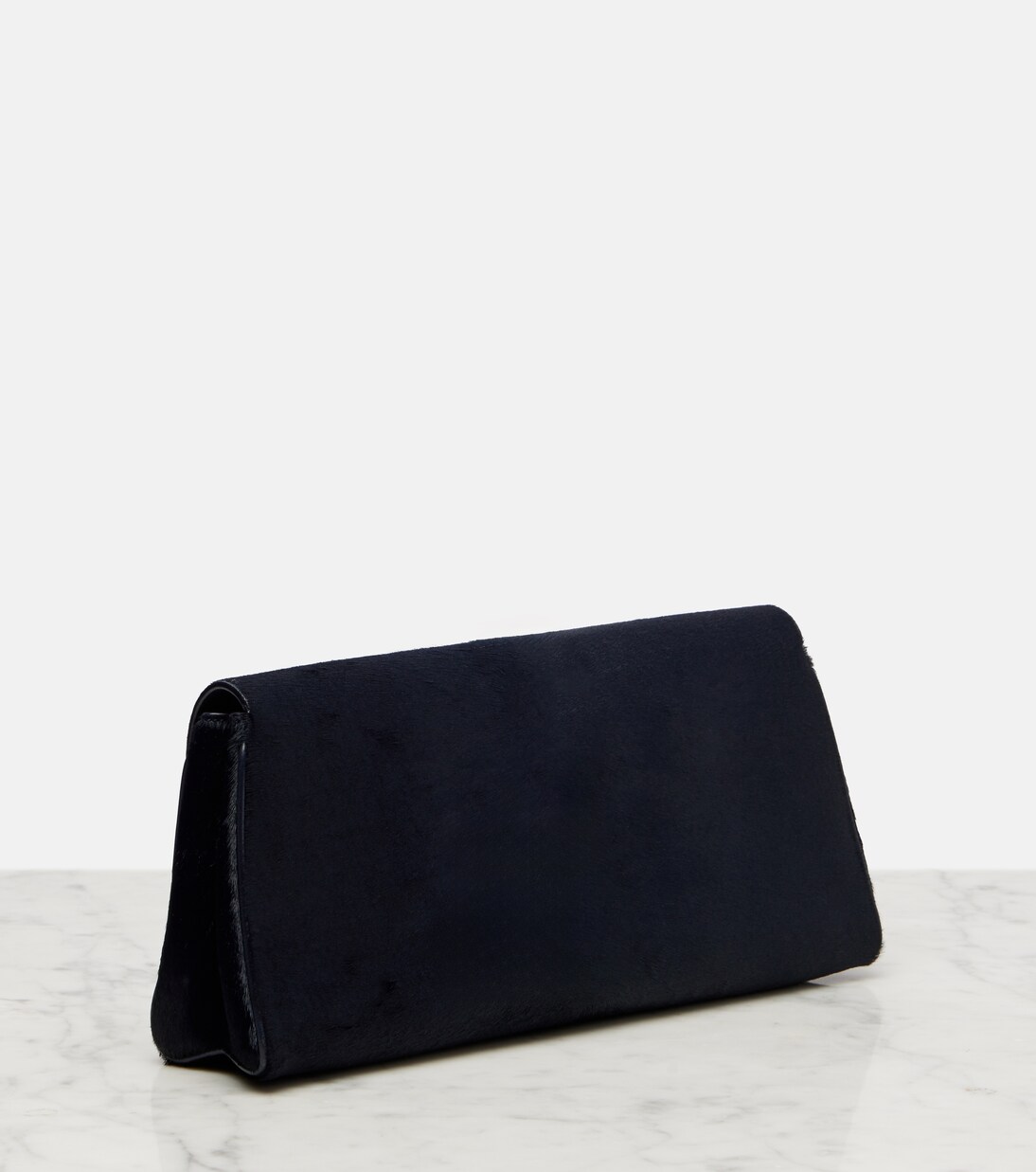 Audrey calf hair clutch | Khaite