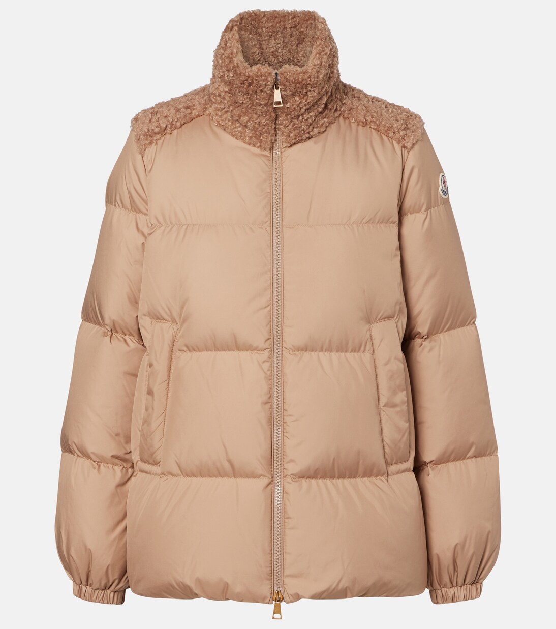 Daunenjacke Esnaie mit Teddyfleece | Moncler