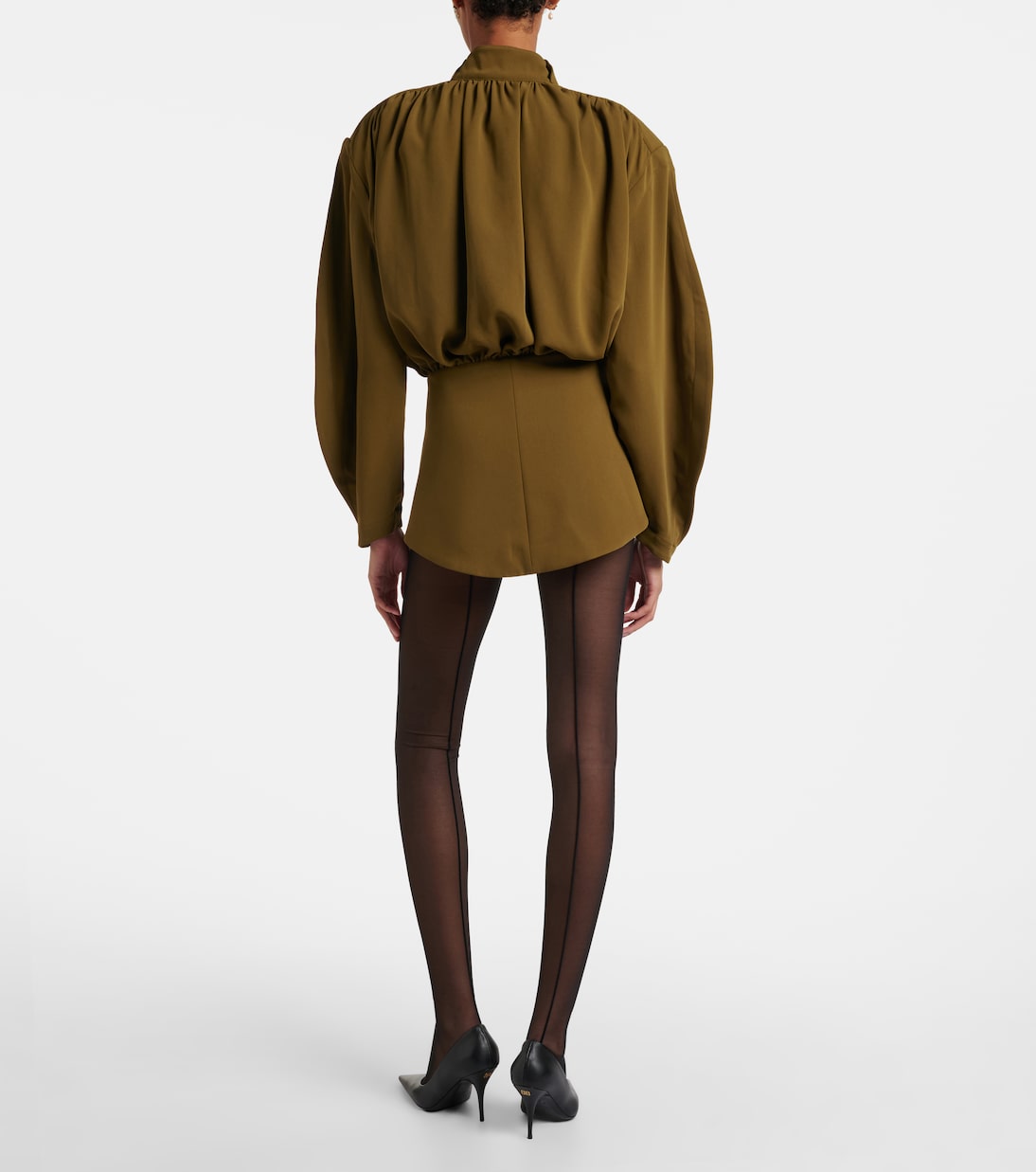 Blouse re/edit Hiver Russe en crêpe | Mugler