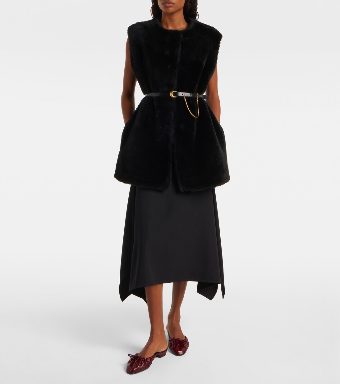 Mules Gather Around en cuir verni | Herbert Levine