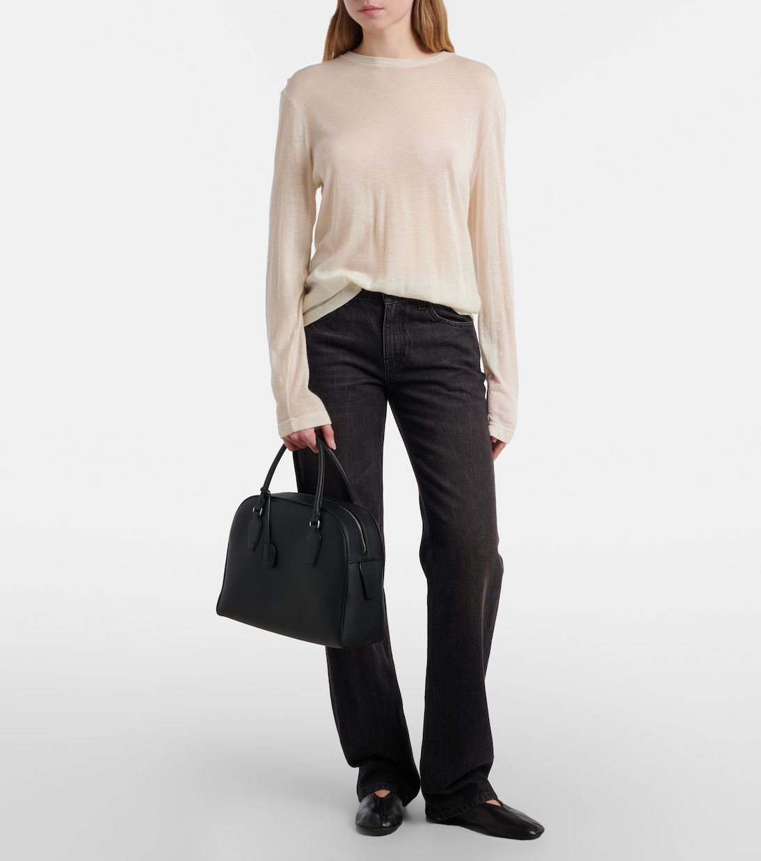 Henkeltasche India 12.00 aus Leder | The Row