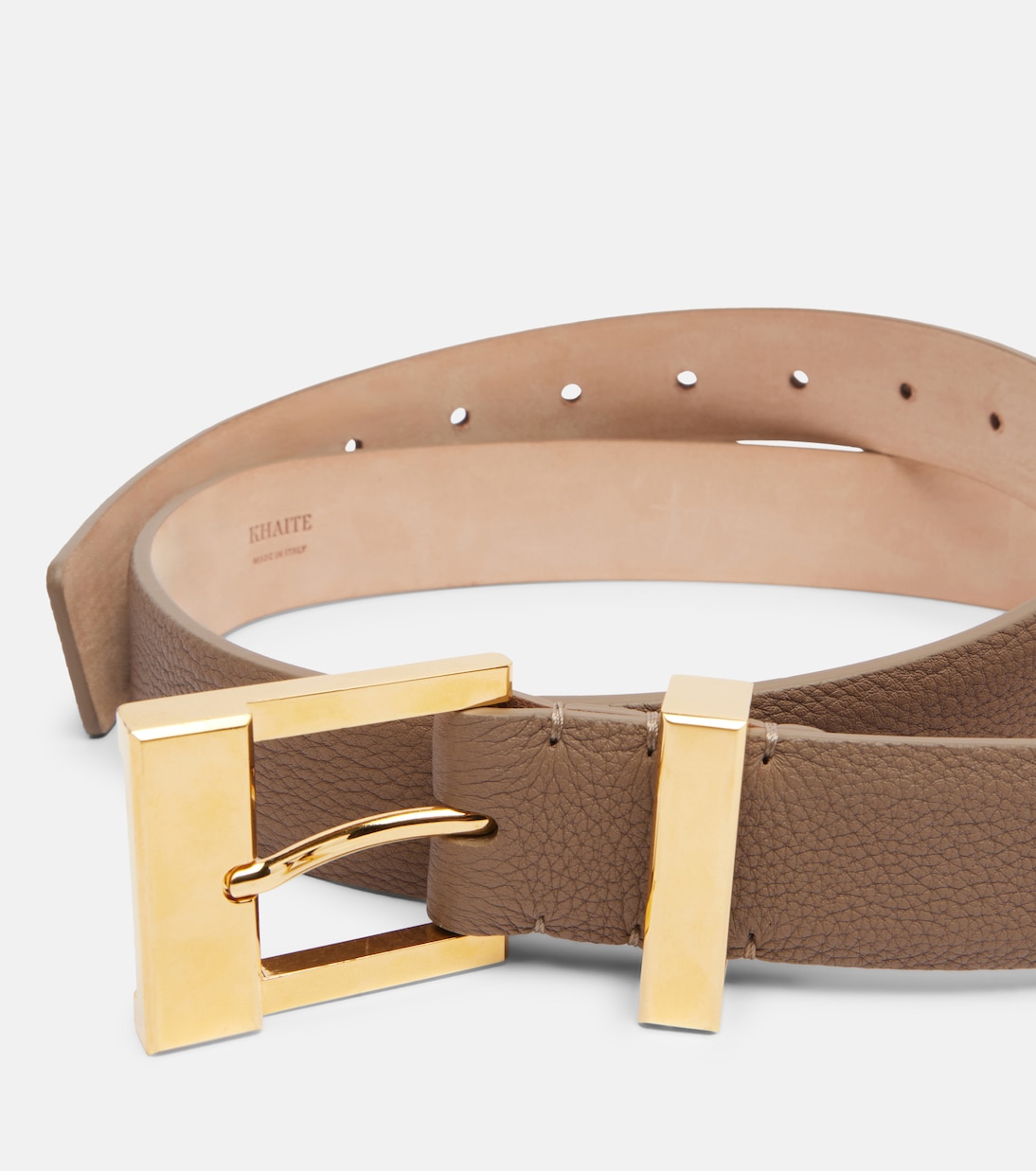 Manhattan leather belt | Khaite