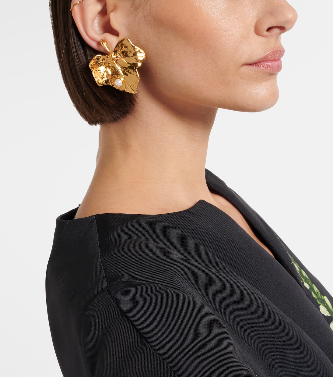 Boucles d’oreilles clip Vines | Oscar de la Renta