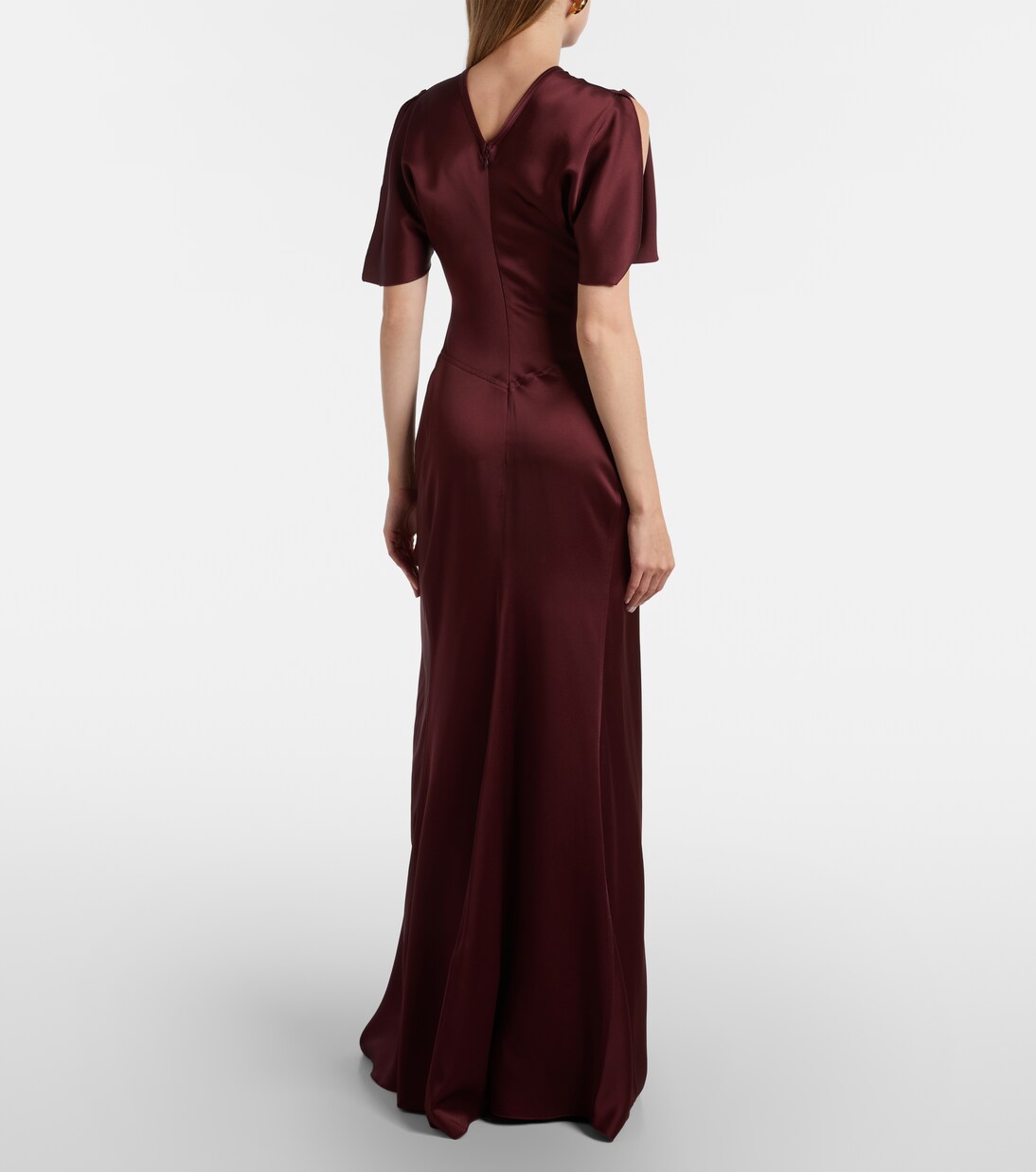 Gathered jersey maxi dress | Victoria Beckham