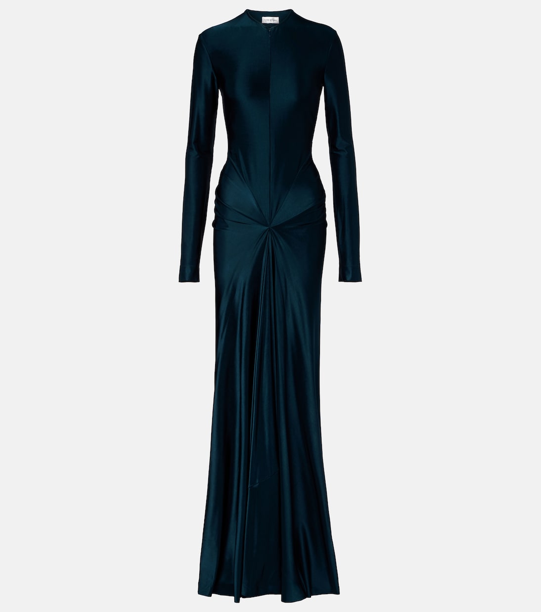 Gathered satin gown | Victoria Beckham
