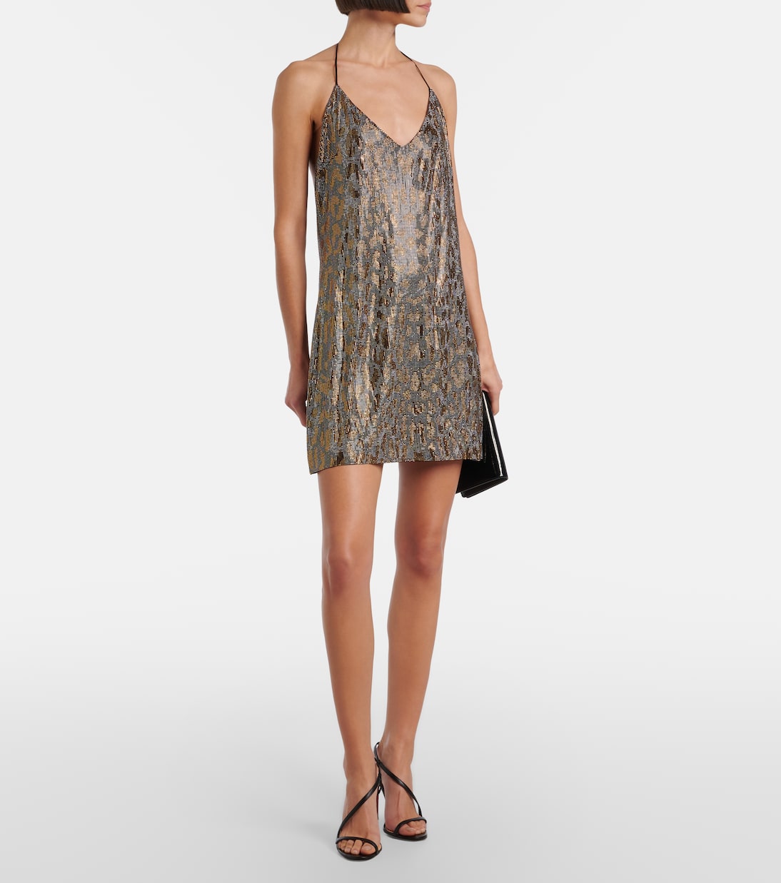 Beaded halterneck slip dress | Roberto Cavalli