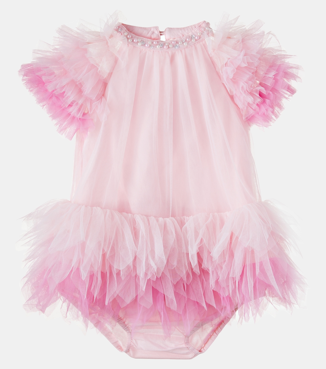 Baby Set Ocean Ember aus Kleid und Höschen | Tutu Du Monde