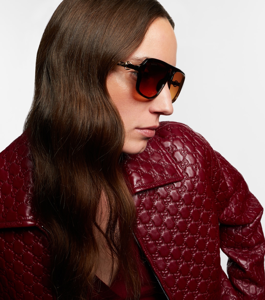 Horsebit aviator sunglasses | Gucci