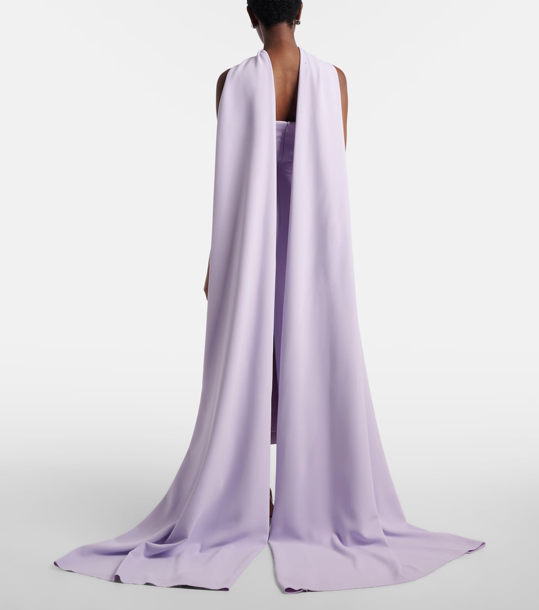 Martine scarf-detail cocktail dress | Solace London