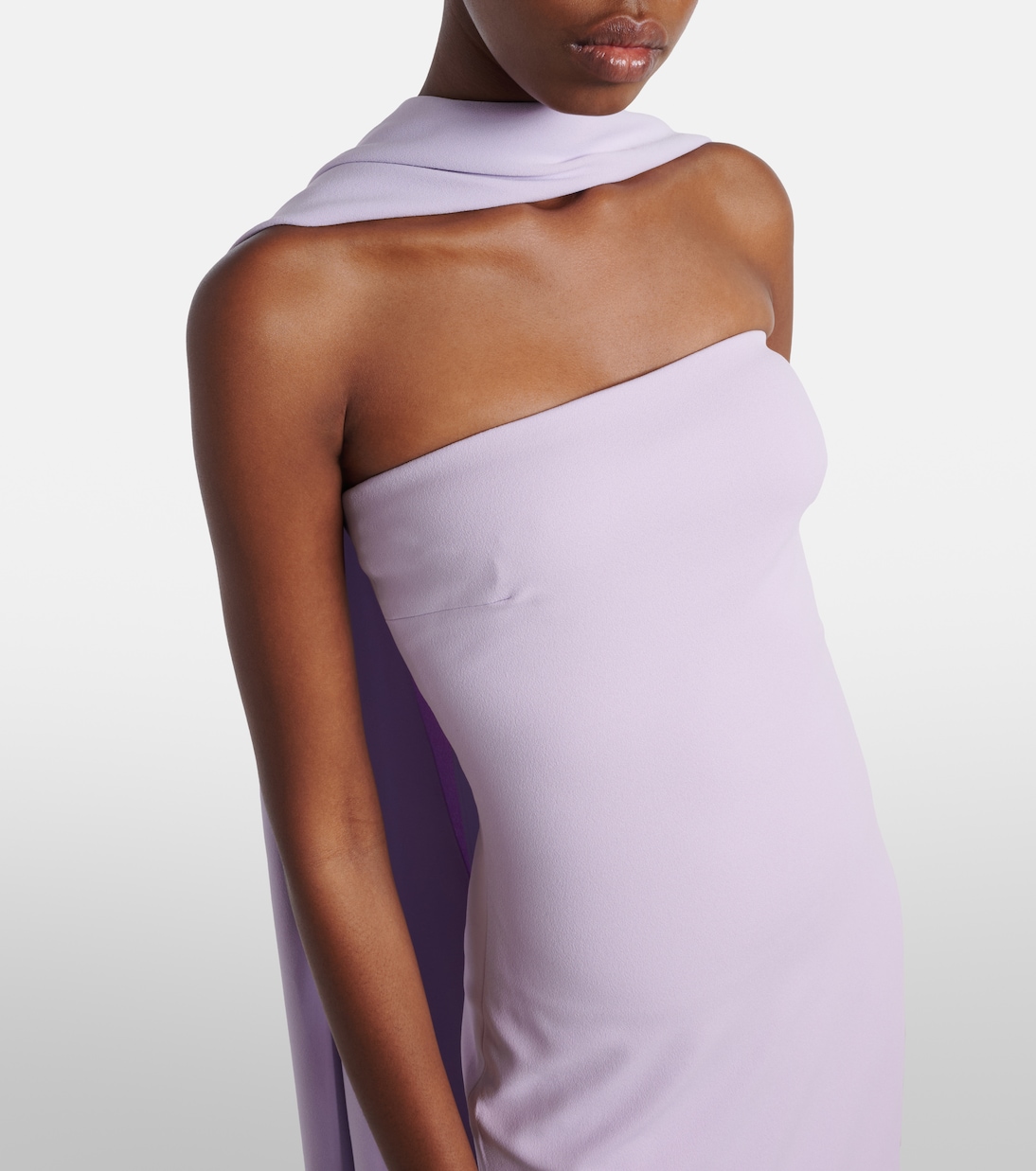 Martine scarf-detail cocktail dress | Solace London