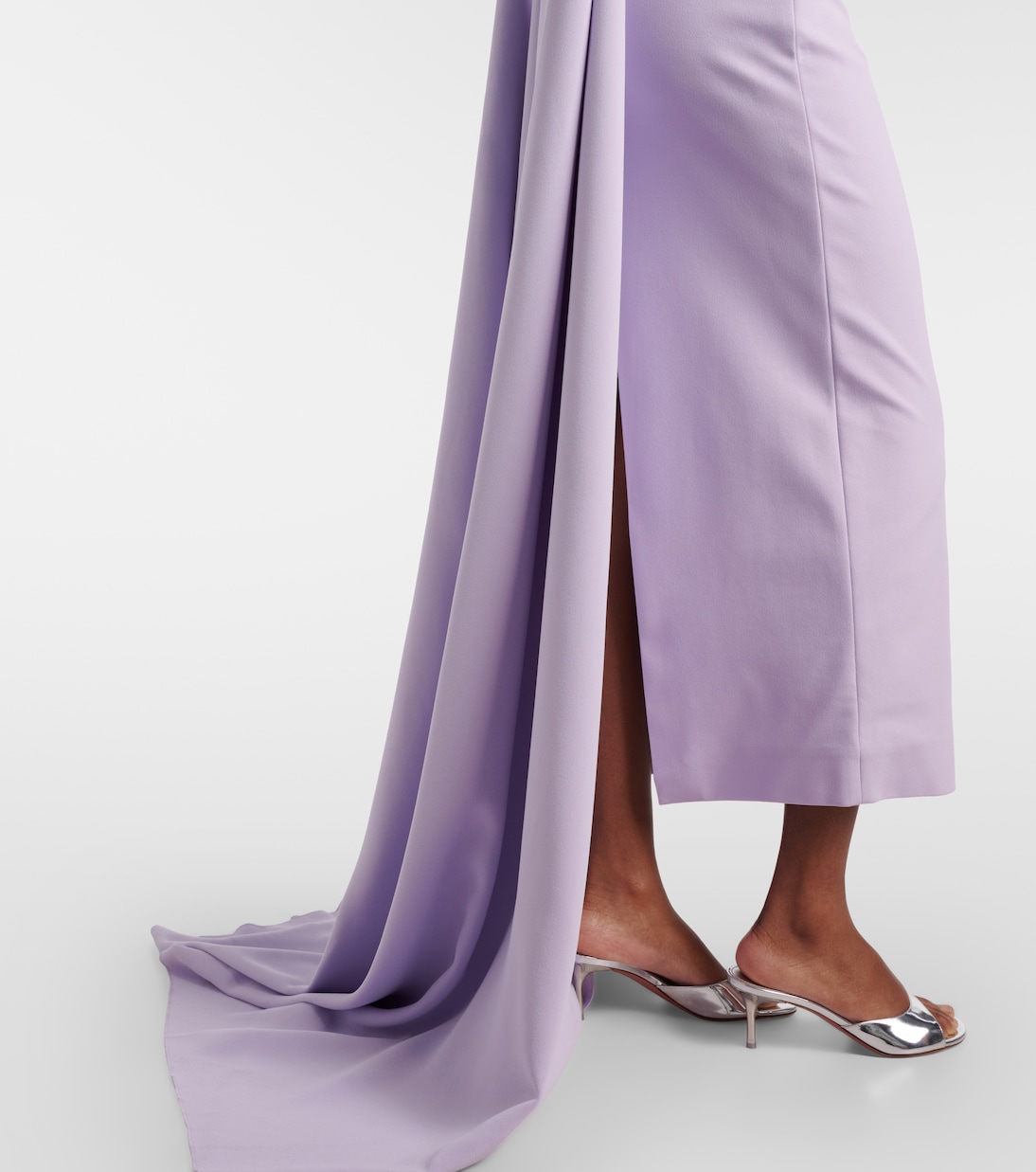 Martine scarf-detail cocktail dress | Solace London