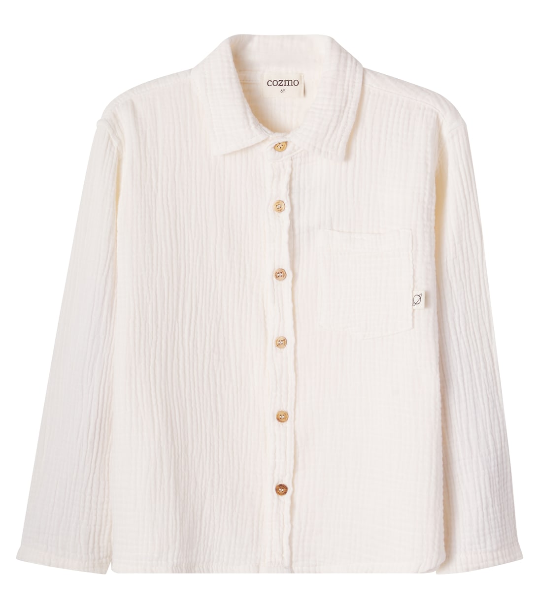 Peter cotton gauze shirt | Cozmo