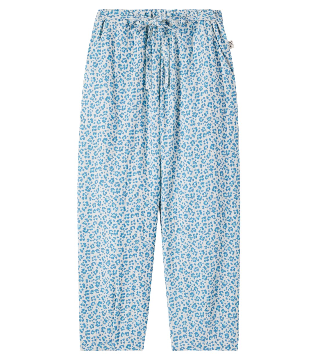 Bella leopard-print cotton pants | Cozmo