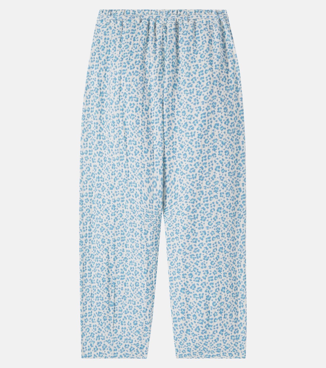 Bella leopard-print cotton pants | Cozmo