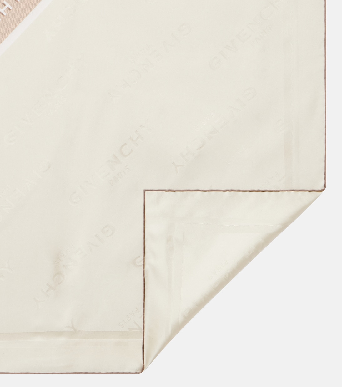 Foulard en soie à logo | Givenchy
