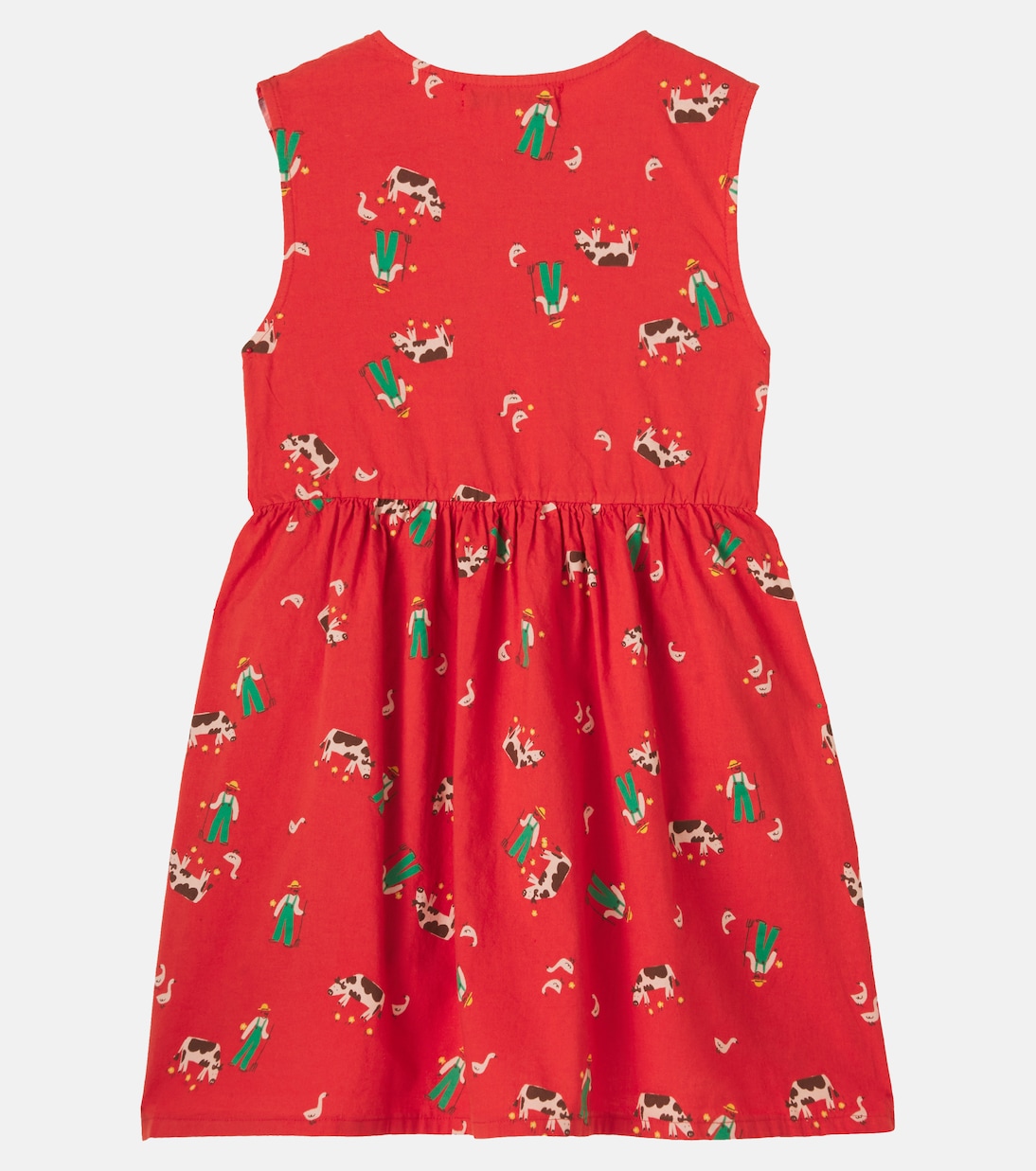 Farm Adventure printed cotton dress | Bobo Choses