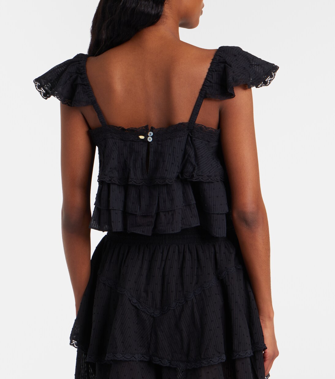 Cropped-Top Anya aus Baumwolle | Poupette St Barth