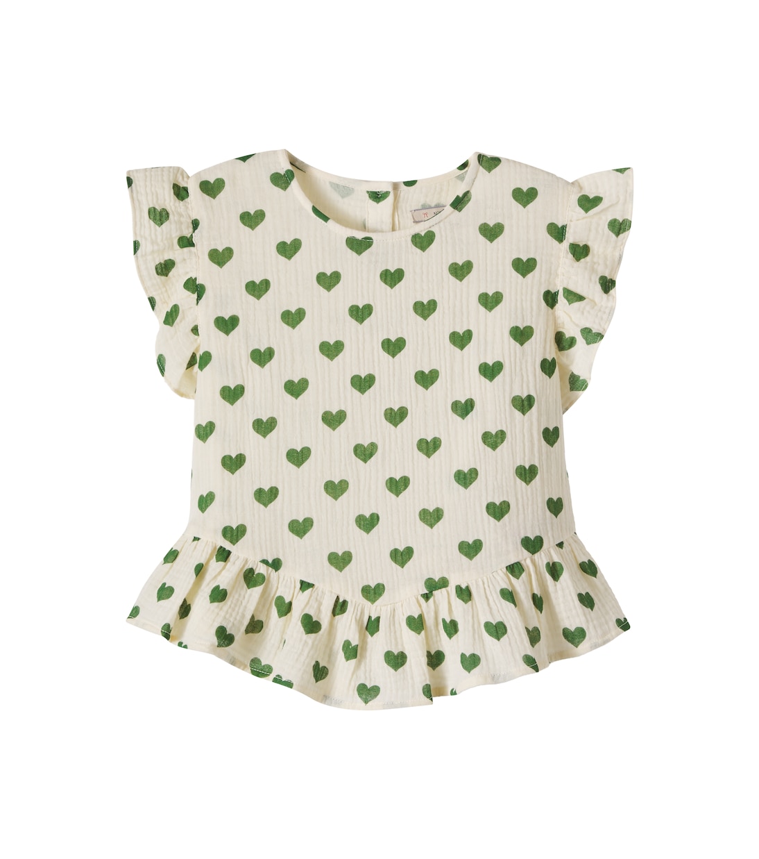 Coco printed cotton muslin top | Konges Sløjd