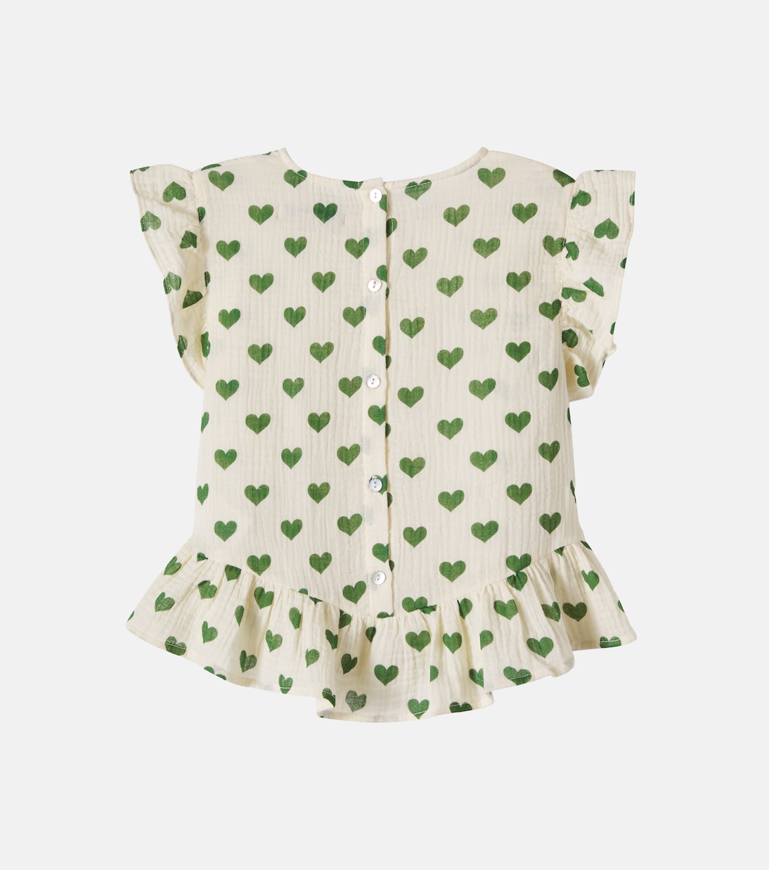 Coco printed cotton muslin top | Konges Sløjd