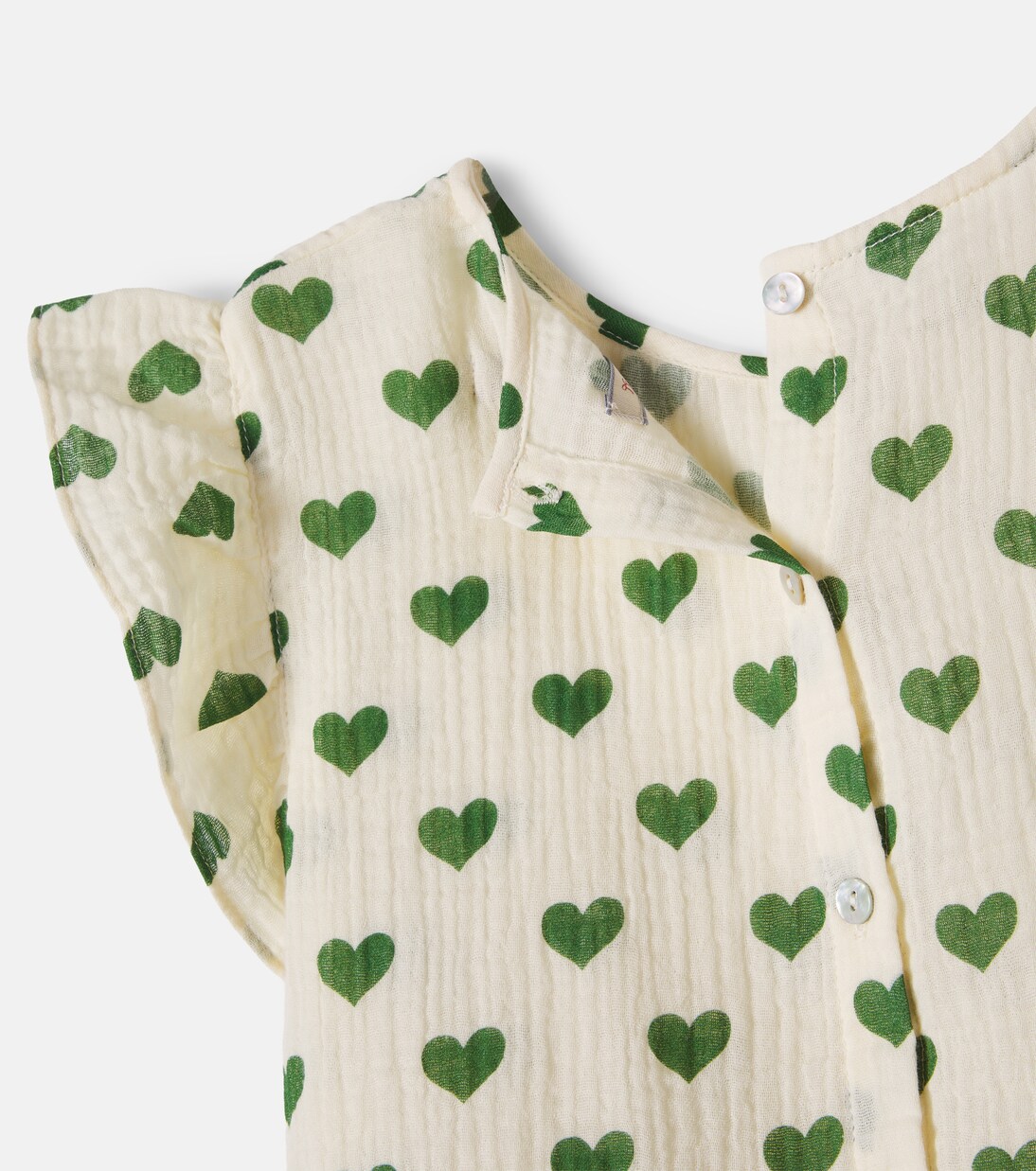 Coco printed cotton muslin top | Konges Sløjd