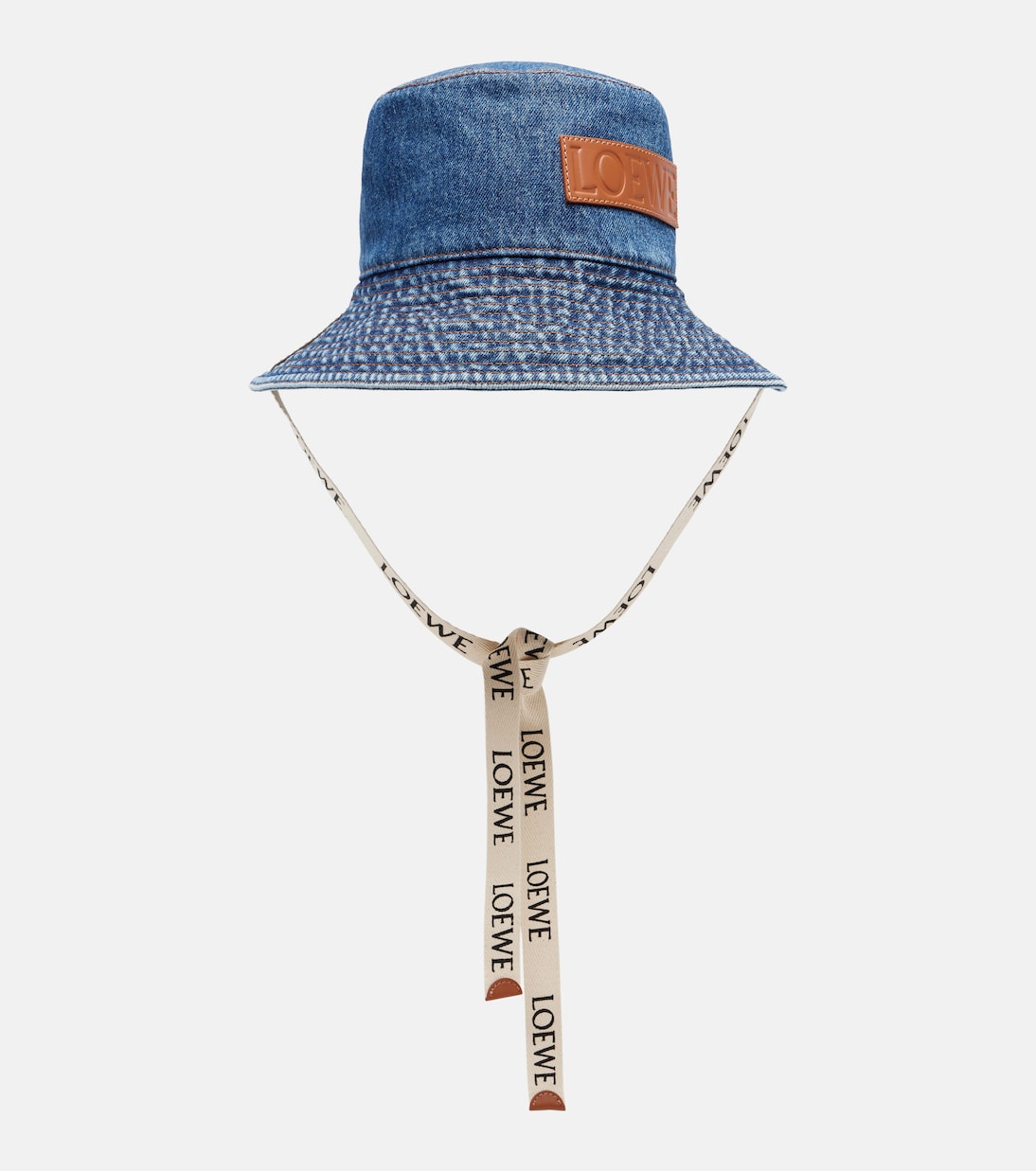 Paula's Ibiza logo denim bucket hat | Loewe