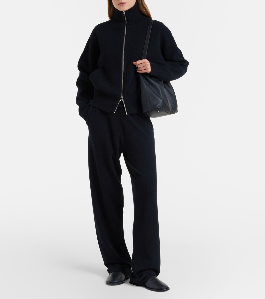 N°385 Xtra Cute cashmere zip-up sweater | Extreme Cashmere