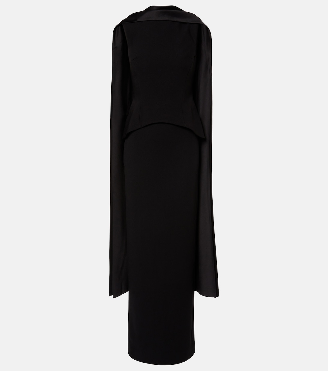 Robe Annie à col foulard | Solace London