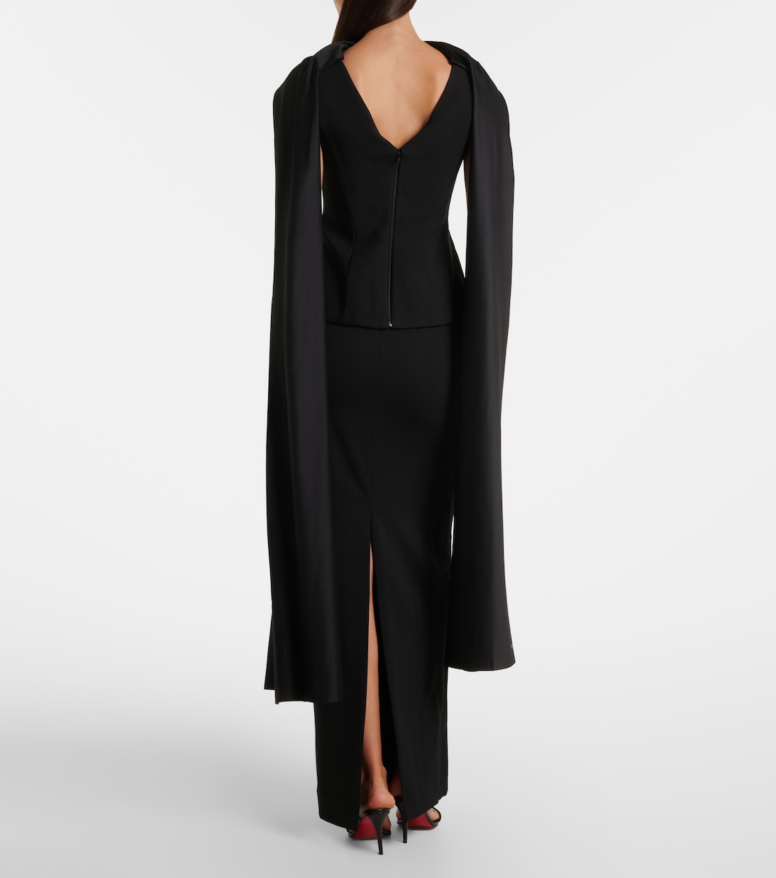 Robe Annie à col foulard | Solace London