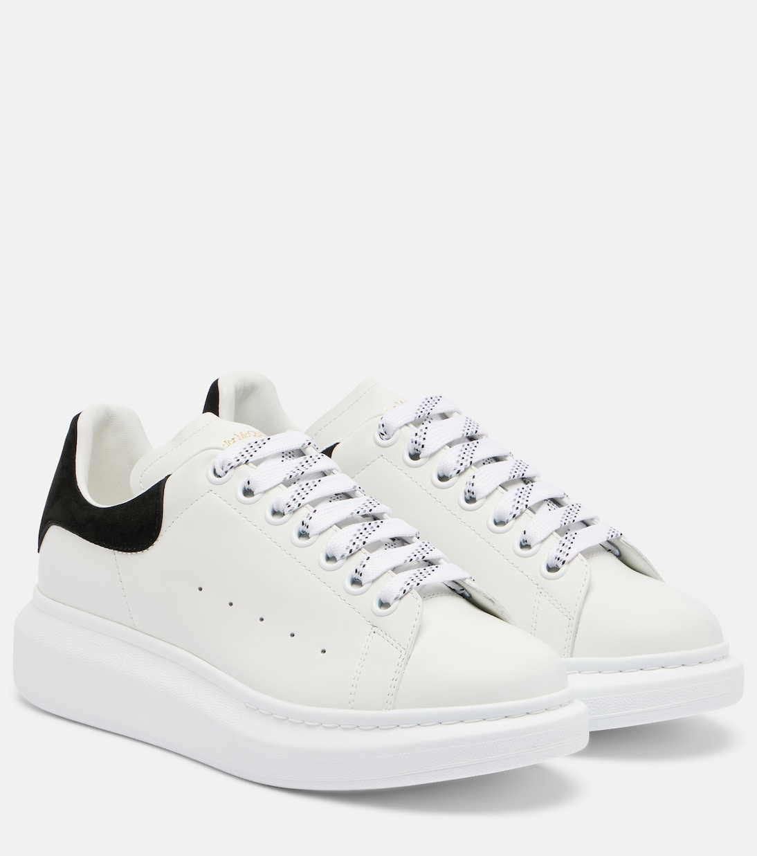 Oversized leather sneakers | McQueen