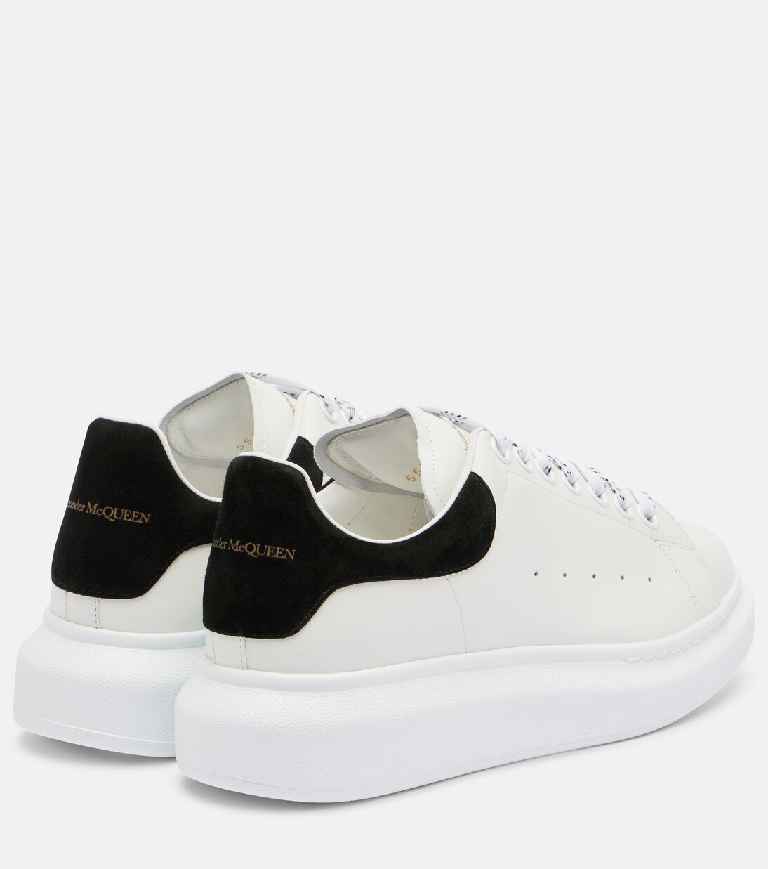 Oversized leather sneakers | McQueen