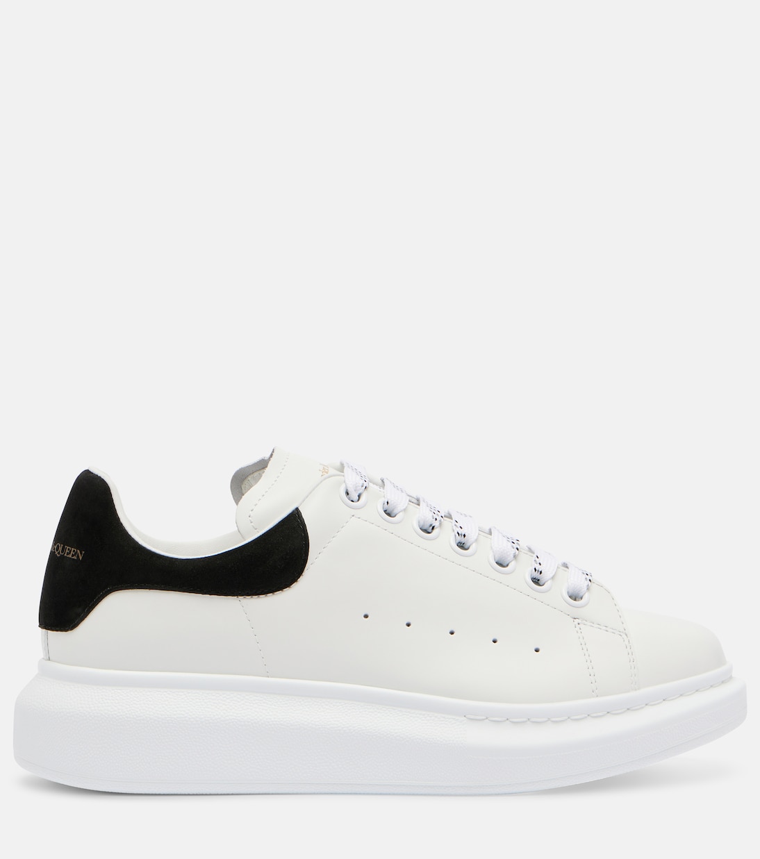 Oversized leather sneakers | McQueen