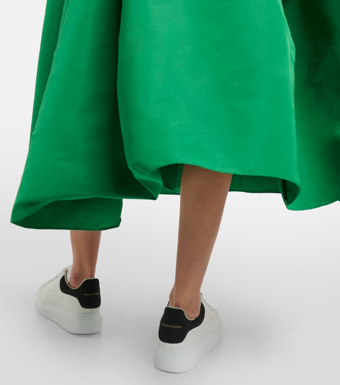 Oversized leather sneakers | McQueen