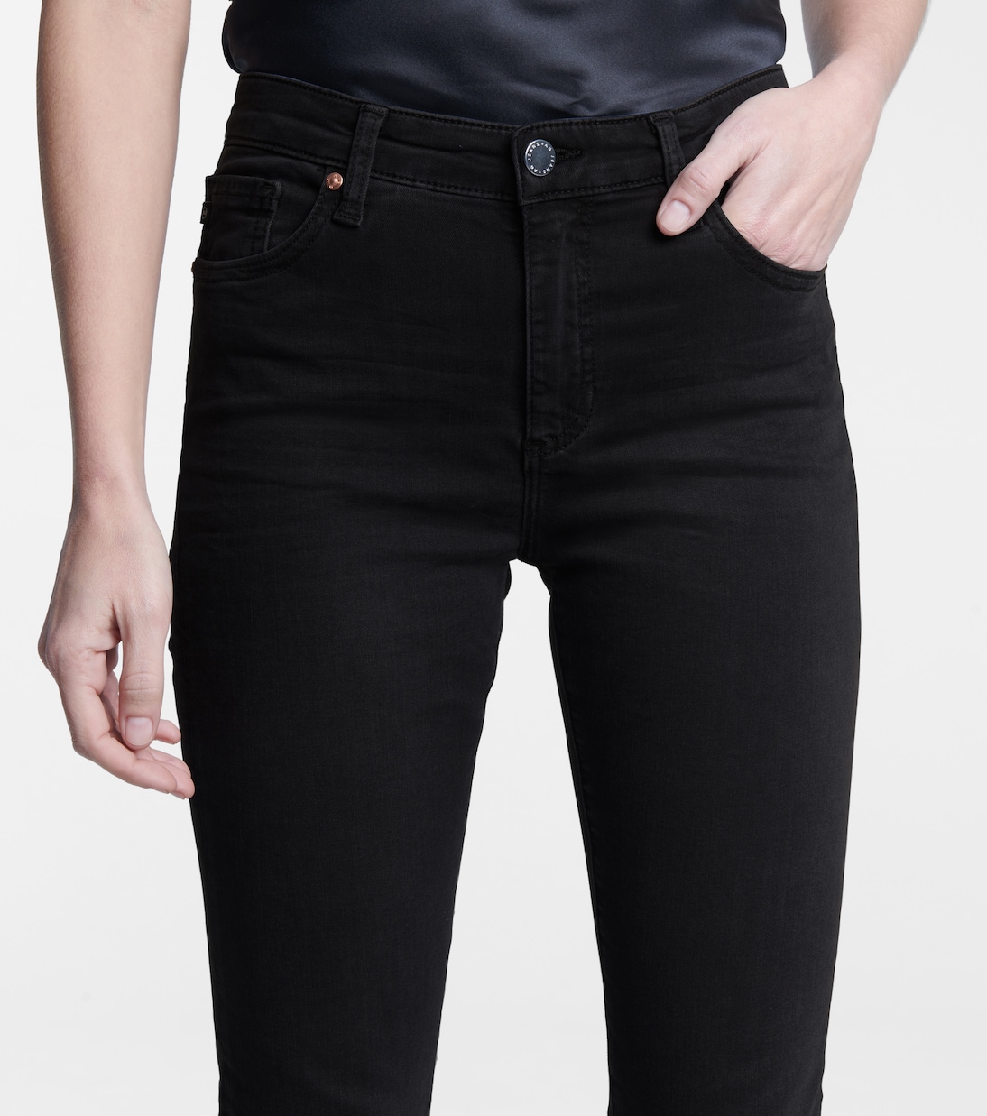 High-Rise Straight Jeans Mari | AG Jeans