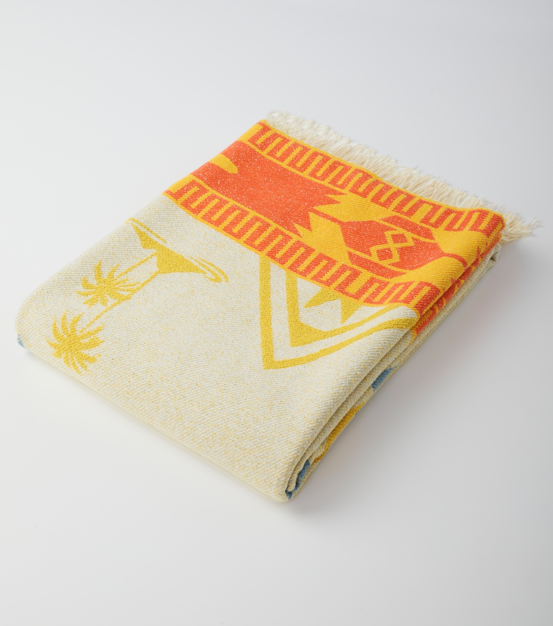 Cotton-blend beach towel | Alanui