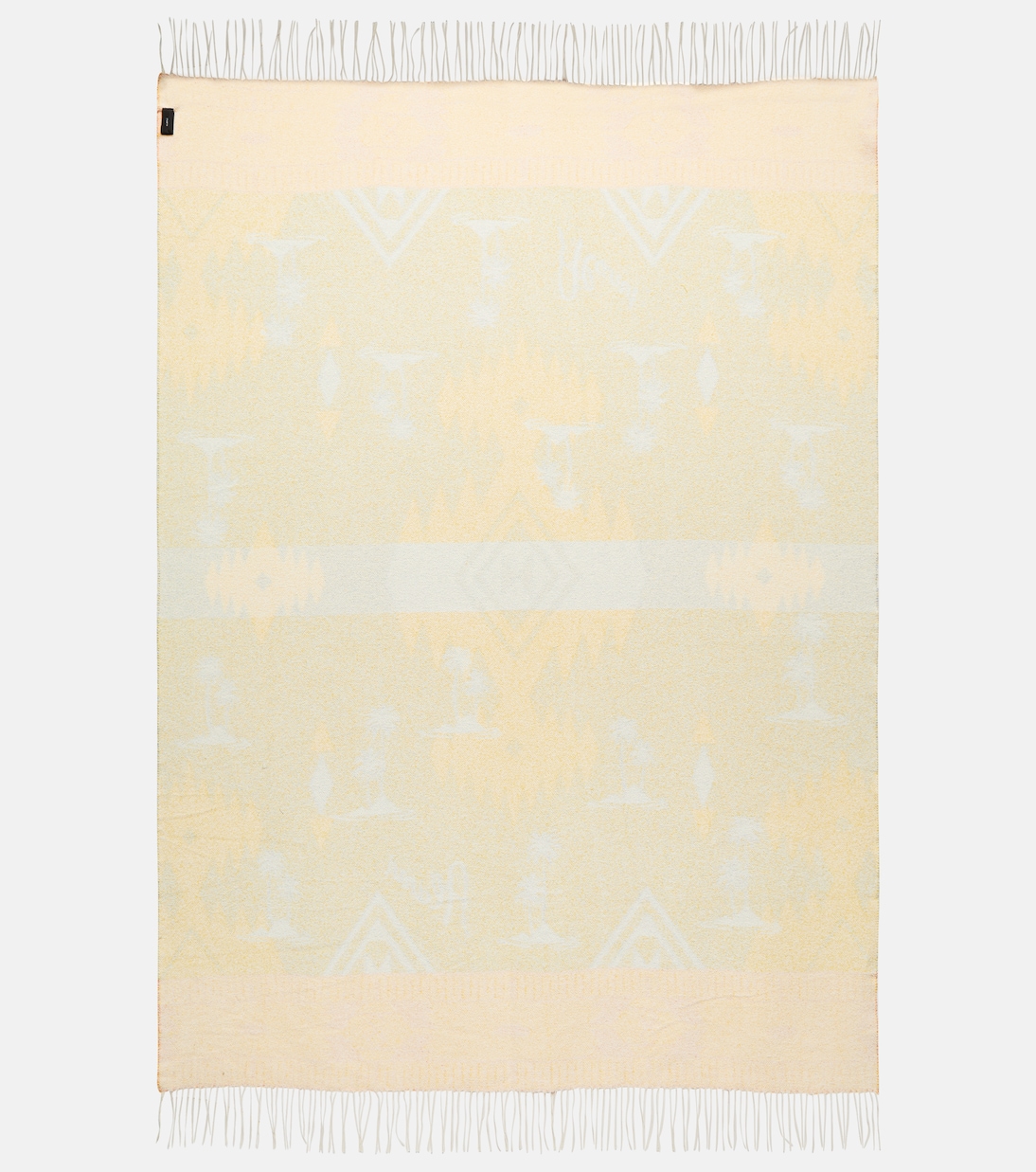 Cotton-blend beach towel | Alanui