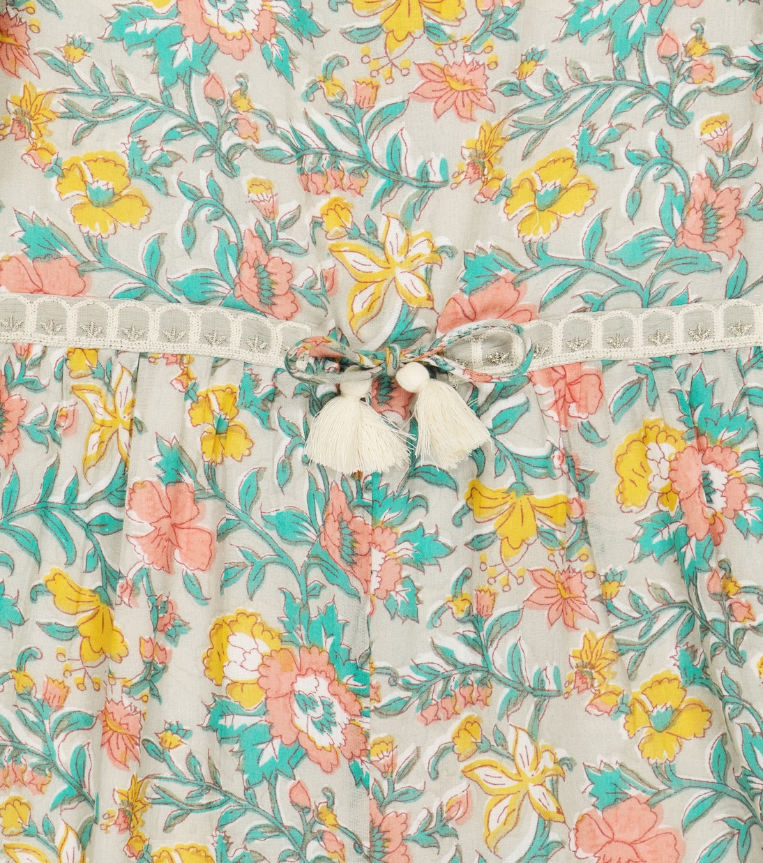 Mayalia floral cotton playsuit | Louise Misha