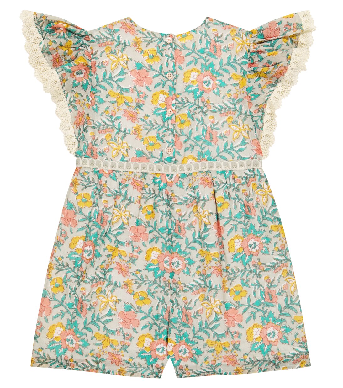 Mayalia floral cotton playsuit | Louise Misha