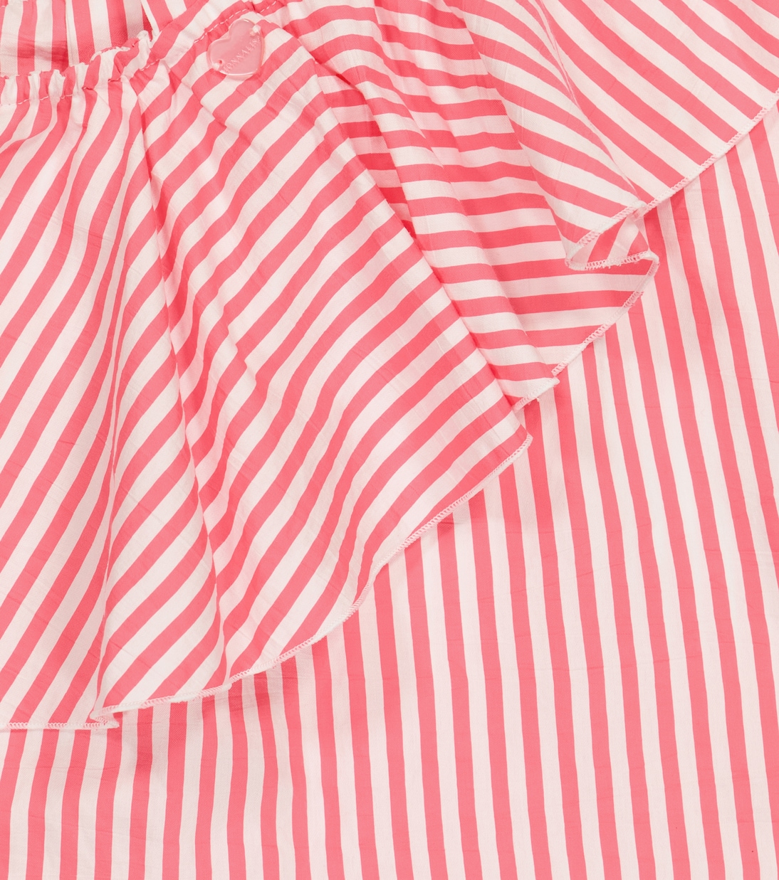 Striped ruffled top | Monnalisa