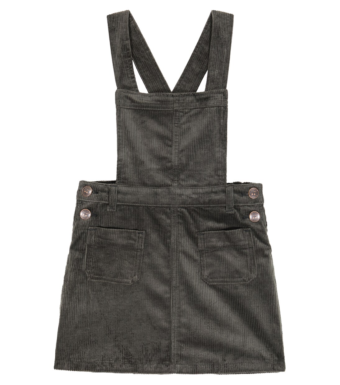 Blanche corduroy dungaree dress | Bonpoint