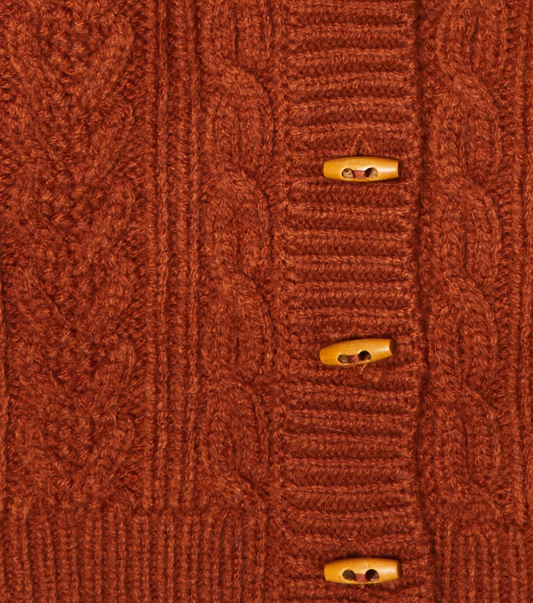 Sacha cable-knit wool-blend cardigan | Louise Misha