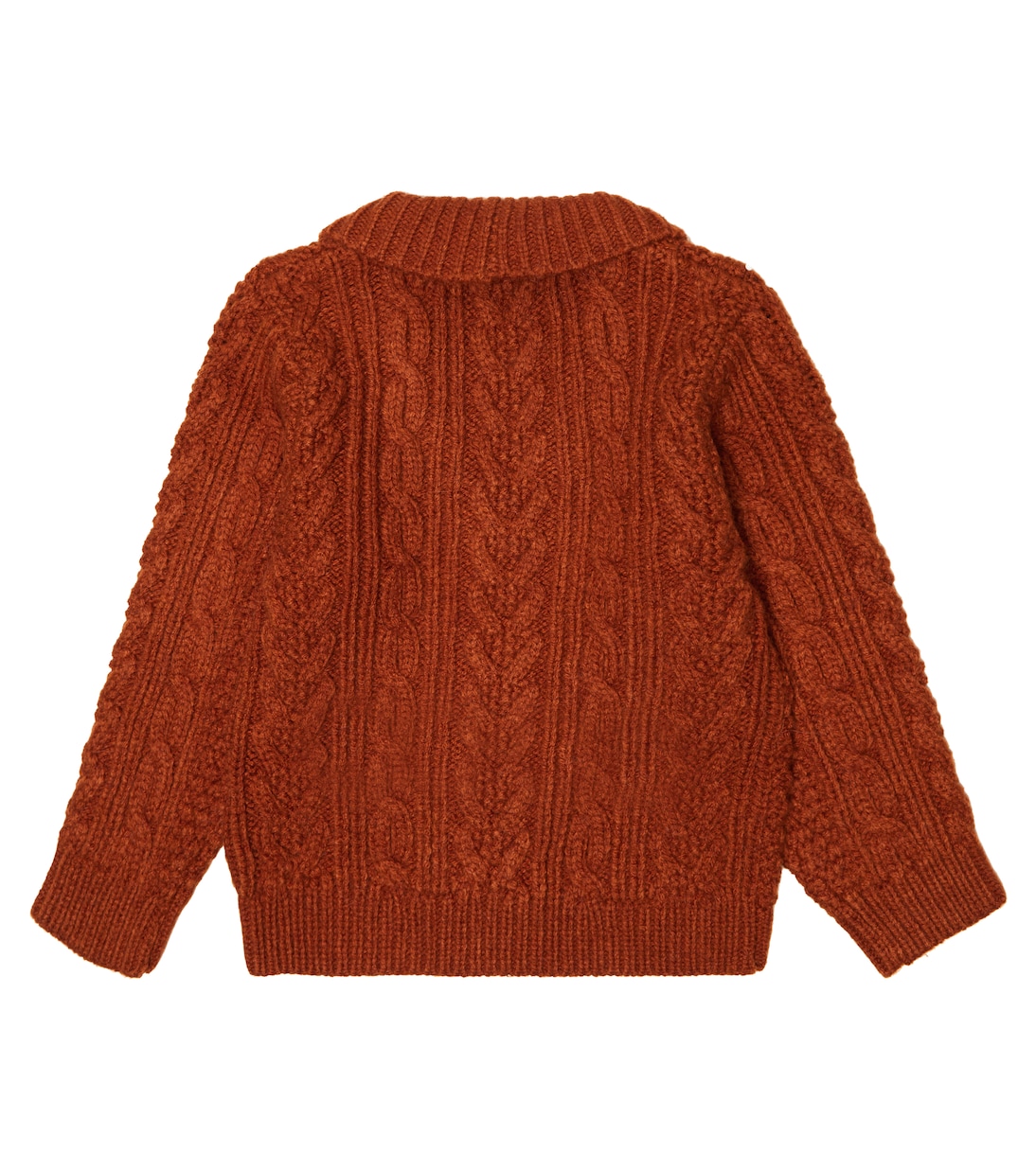 Sacha cable-knit wool-blend cardigan | Louise Misha