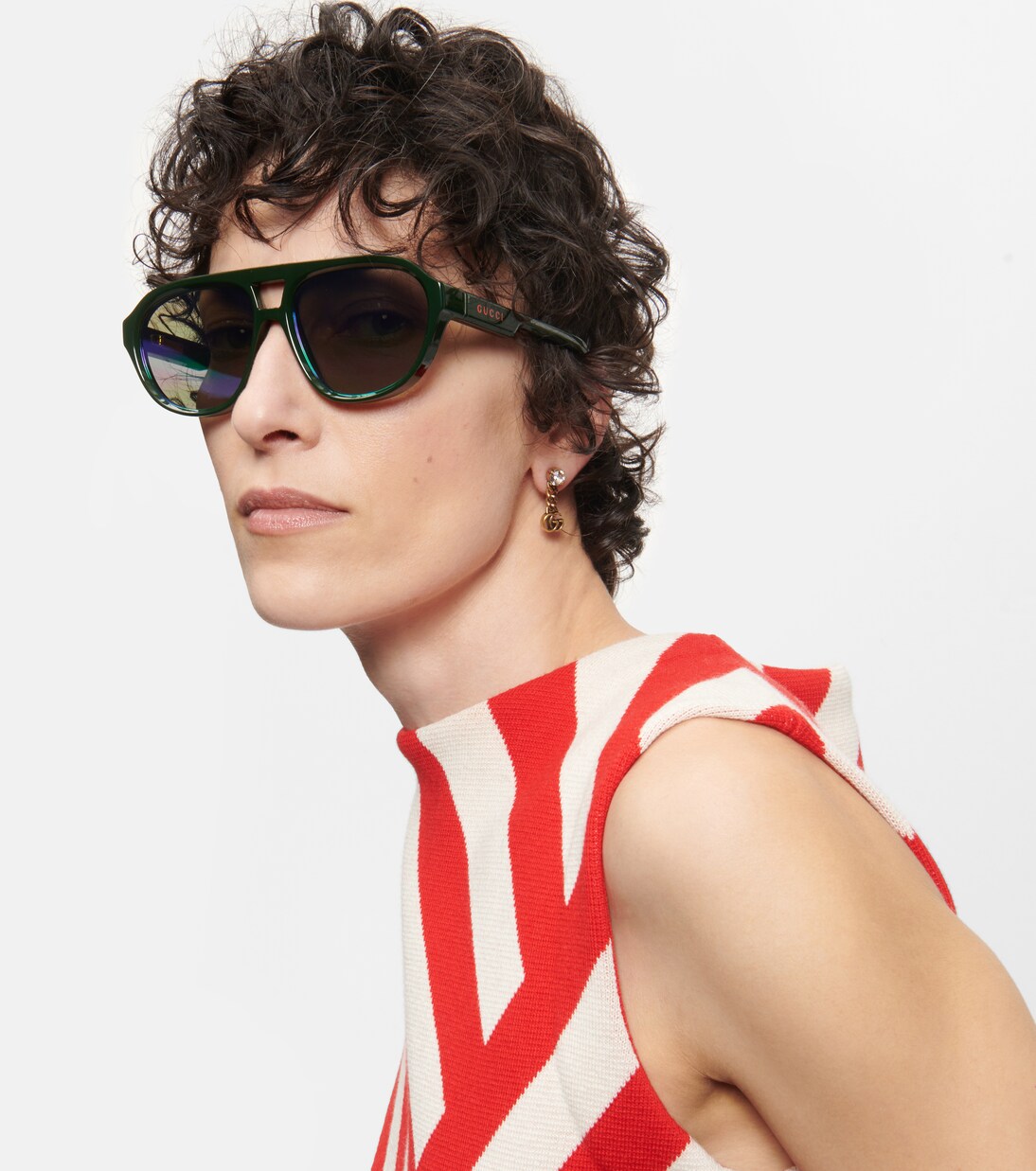 Eckige Sonnenbrille | Gucci