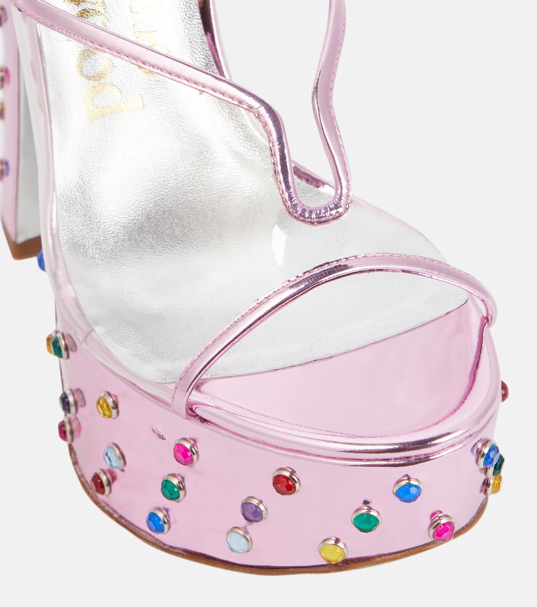 Verzierte Pantoletten Candy mit Leder | Vivienne Westwood