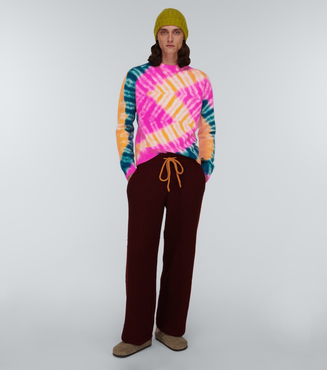 Pull Zig tie & dye en cachemire | The Elder Statesman