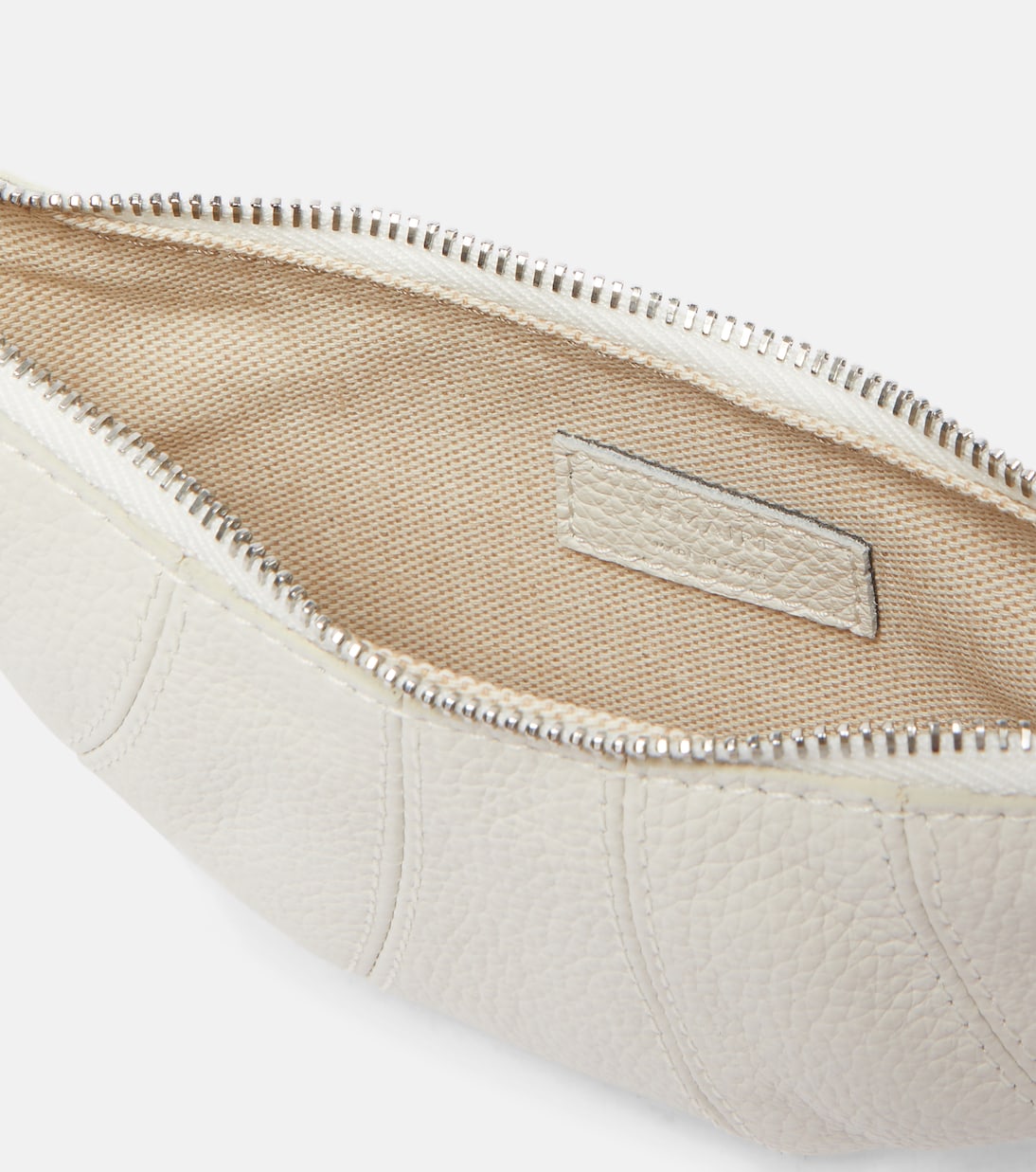 Porte-monnaie Croissant en cuir | Lemaire