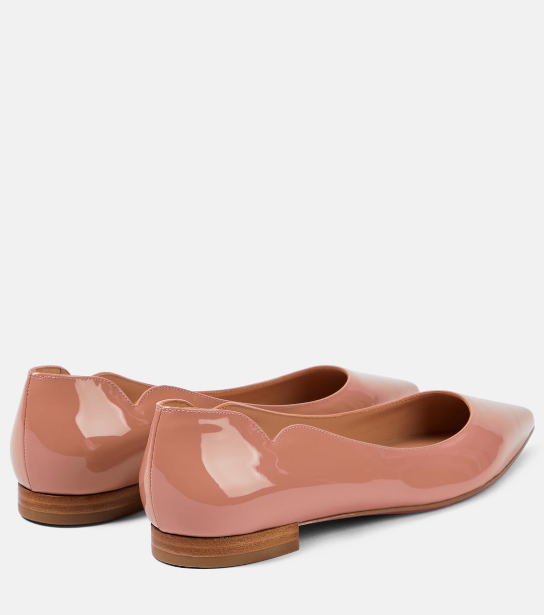 Hot Chickita patent leather ballet flats | Christian Louboutin