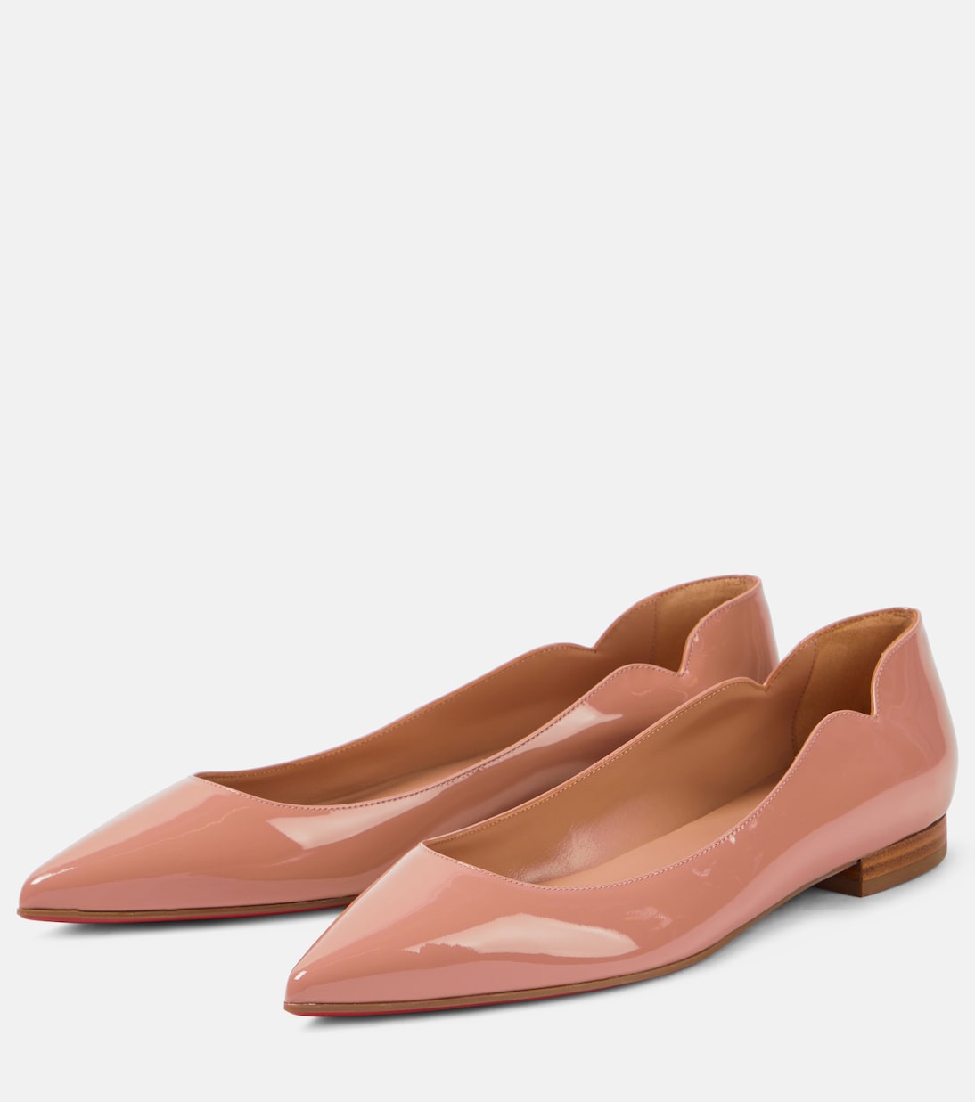 Hot Chickita patent leather ballet flats | Christian Louboutin
