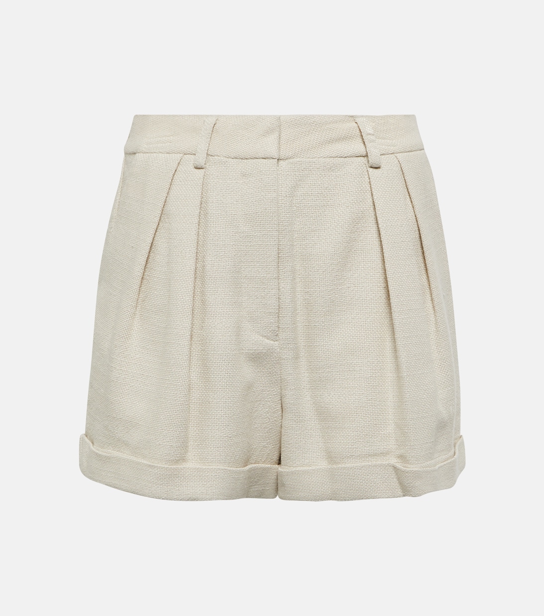 High-Rise-Shorts Luisa aus einem Baumwollgemisch | Staud