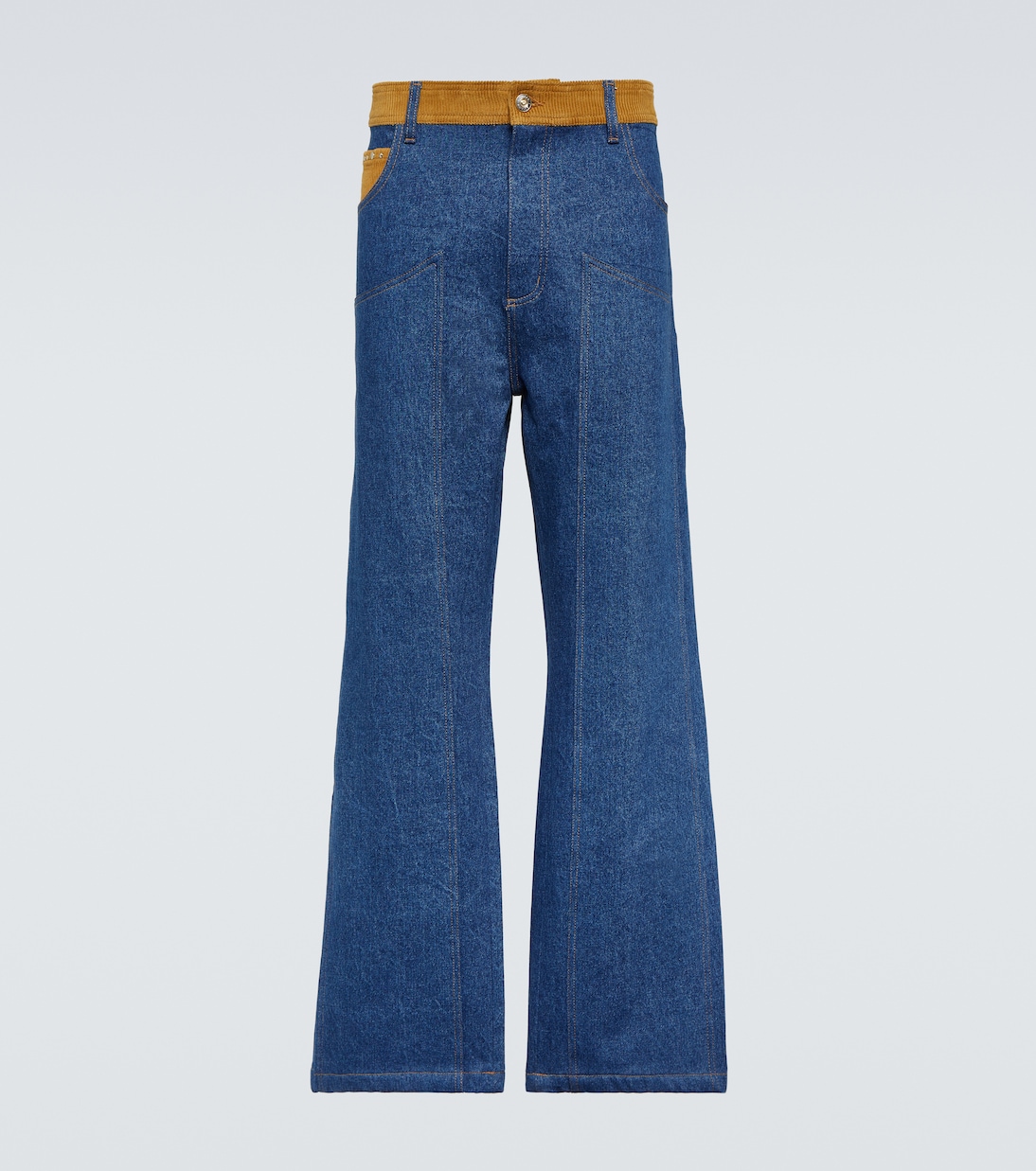 Cymbal wide-leg jeans | Wales Bonner